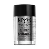 NYX Professional Makeup Face & Body Glitter, Silver, thumbnail image 1 of 4