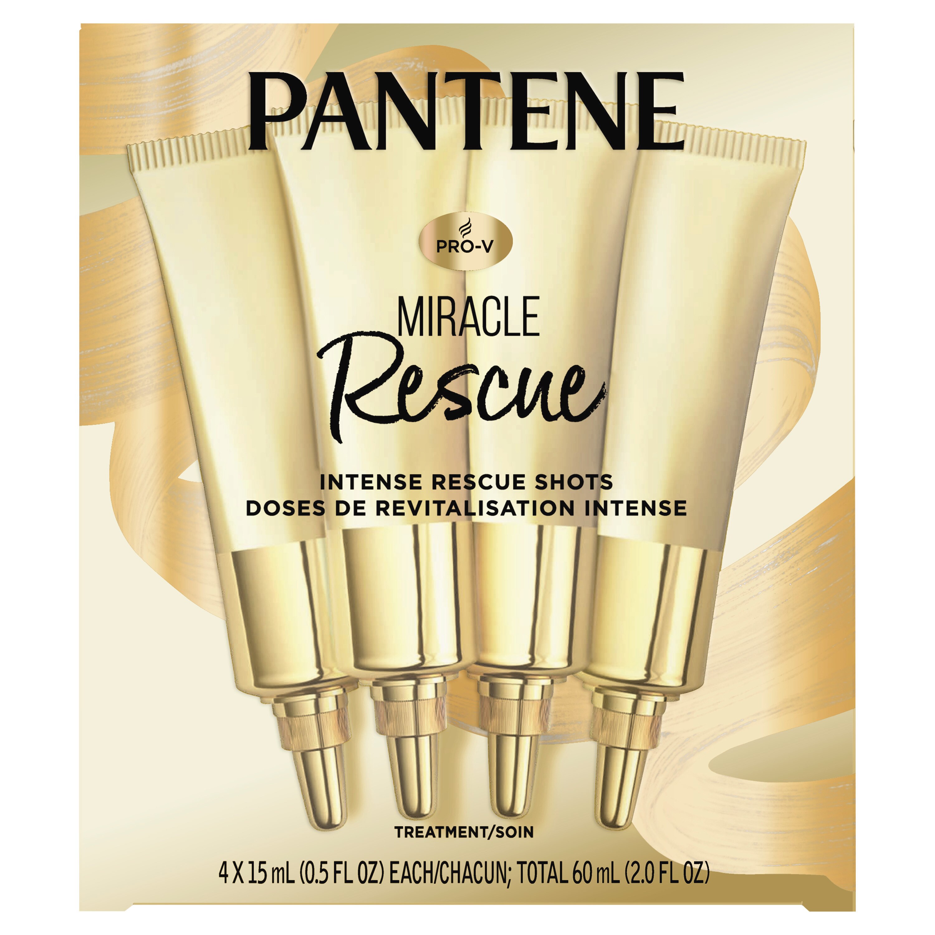 Pantene Pro-V Miracle Rescue Intense Rescue Shots, 4 CT