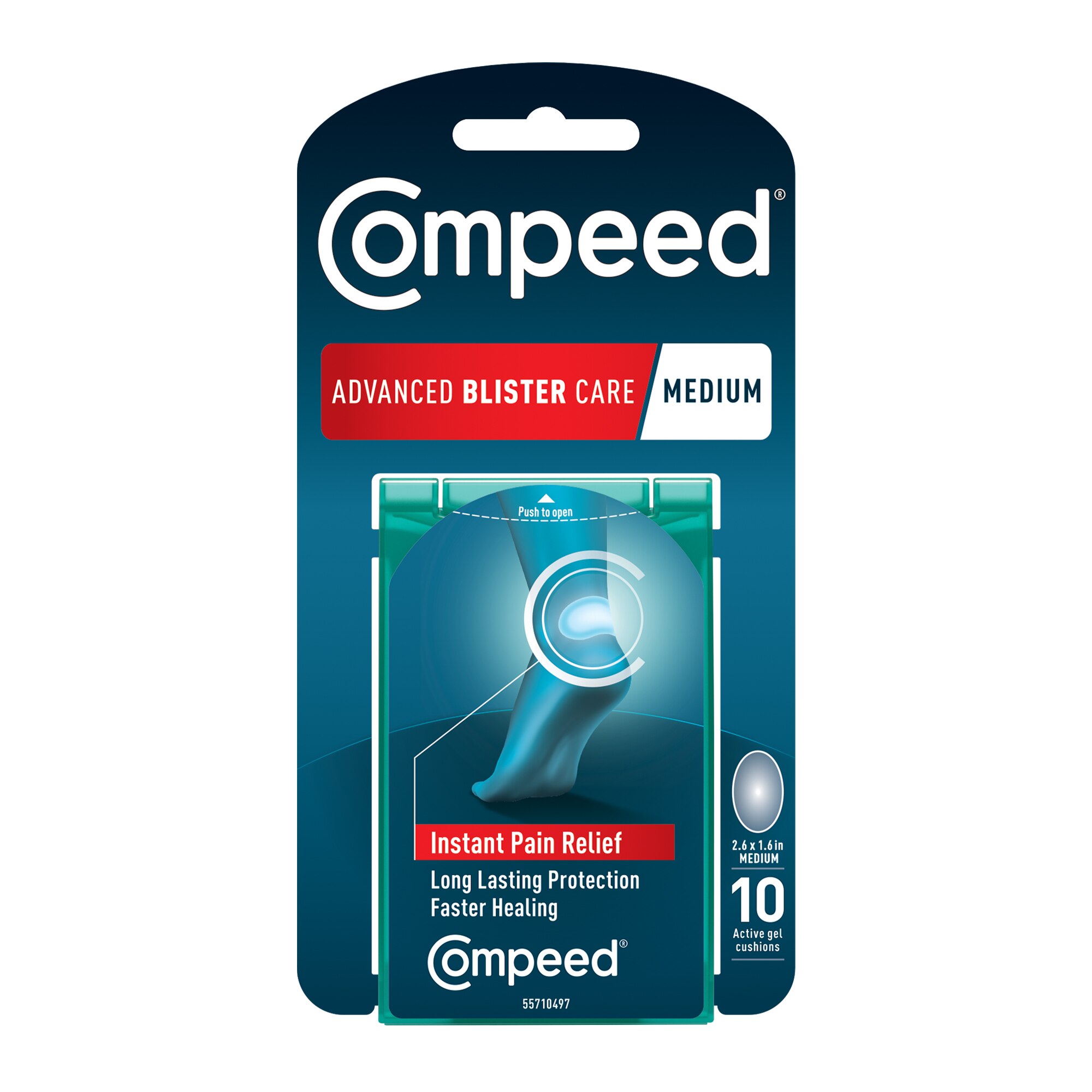 COMPEED Advanced Blister Care Medium, 10 CT