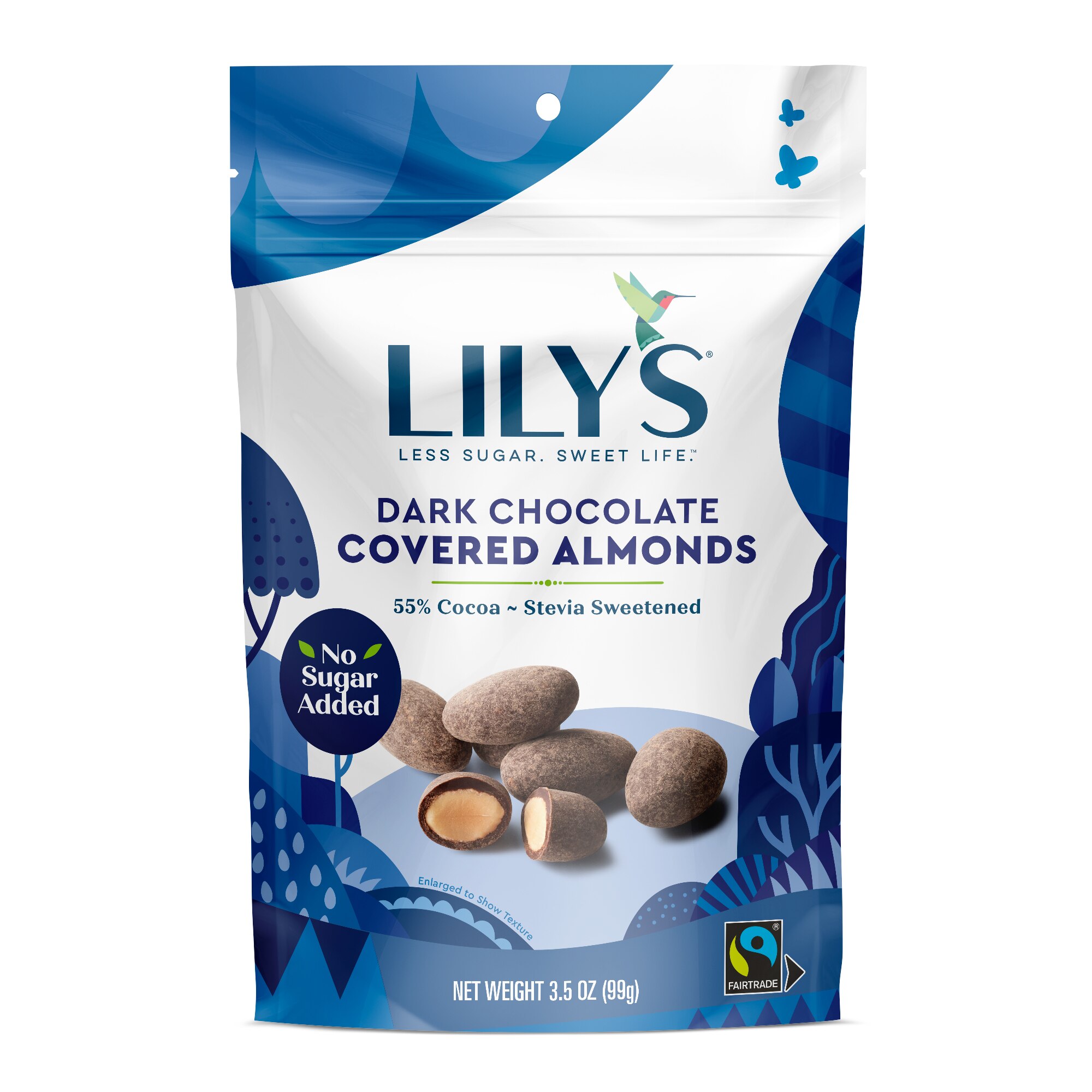 Lily's Dark Chocolate Covered Almonds, 3.5 oz