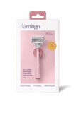 Flamingo Women's 5-blade Razor with Replacement Blade Cartridge, thumbnail image 1 of 5