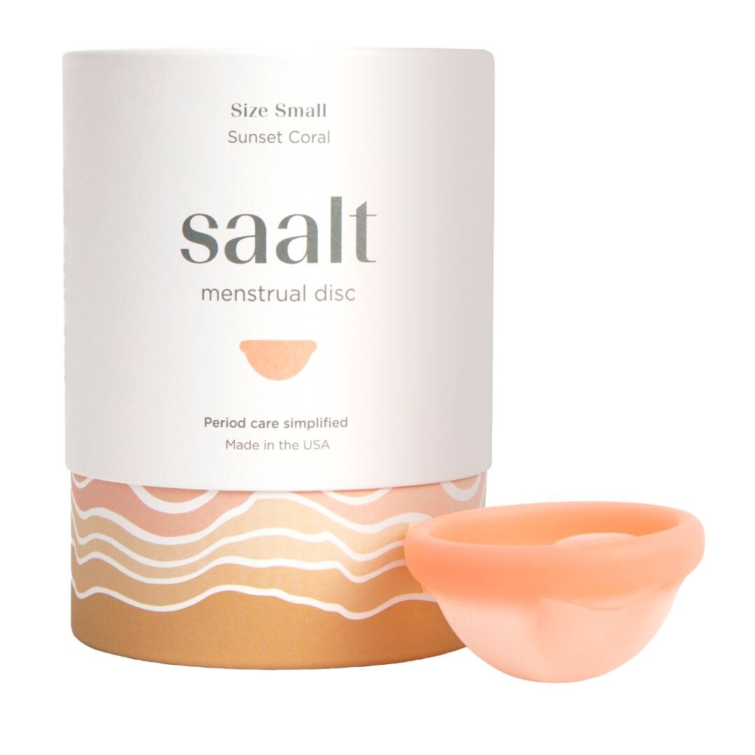 Saalt Menstrual Disc, Small, Coral