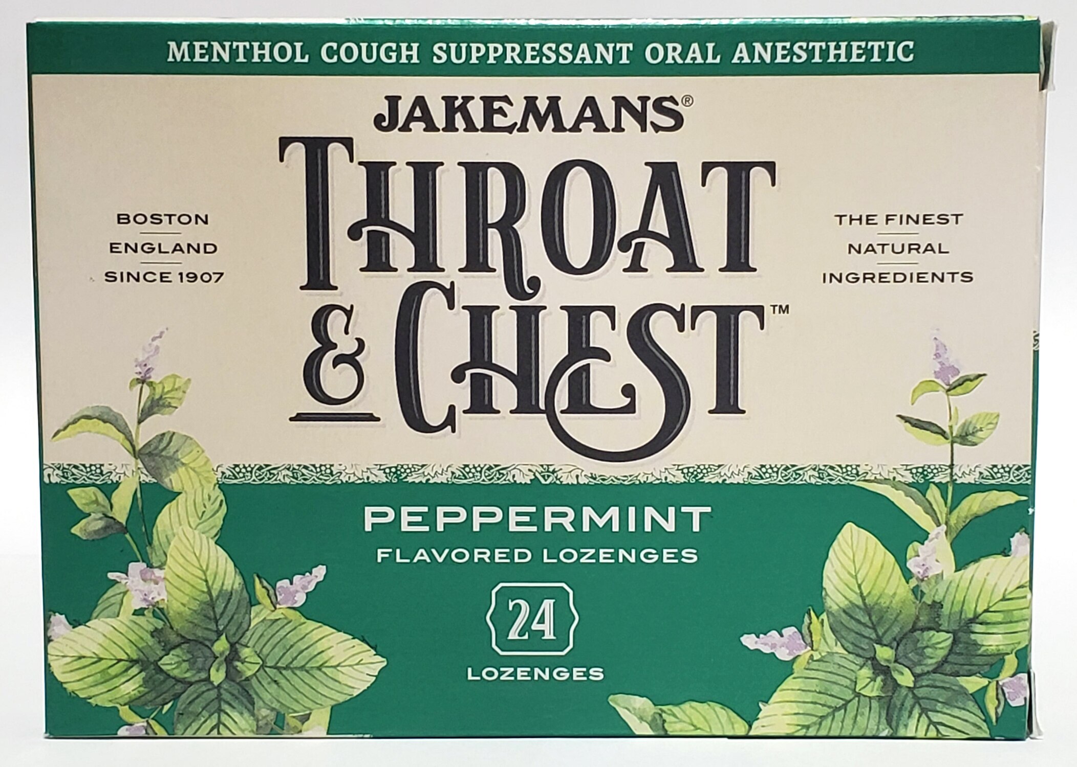 Jakemans Throat & Chest Lozenges Box, 24CT