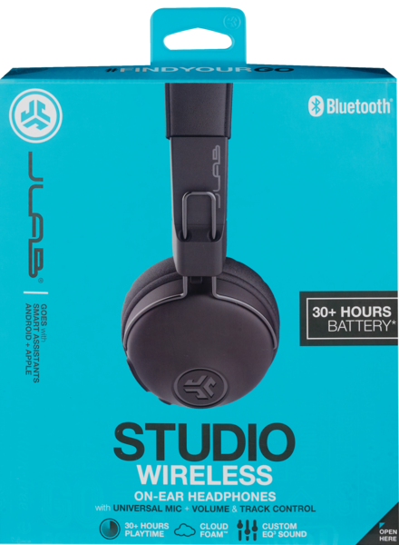 JLab Studio Wireless On-Ear Headphones