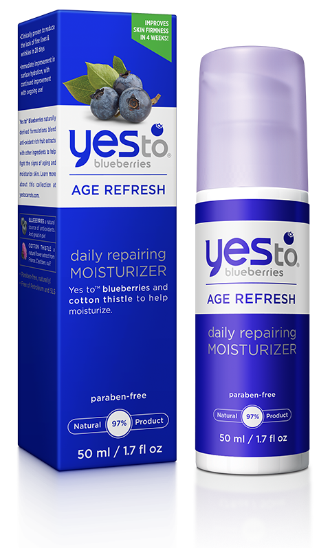 Yes To Blueberries Age Refresh Daily Repairing Moisturizer