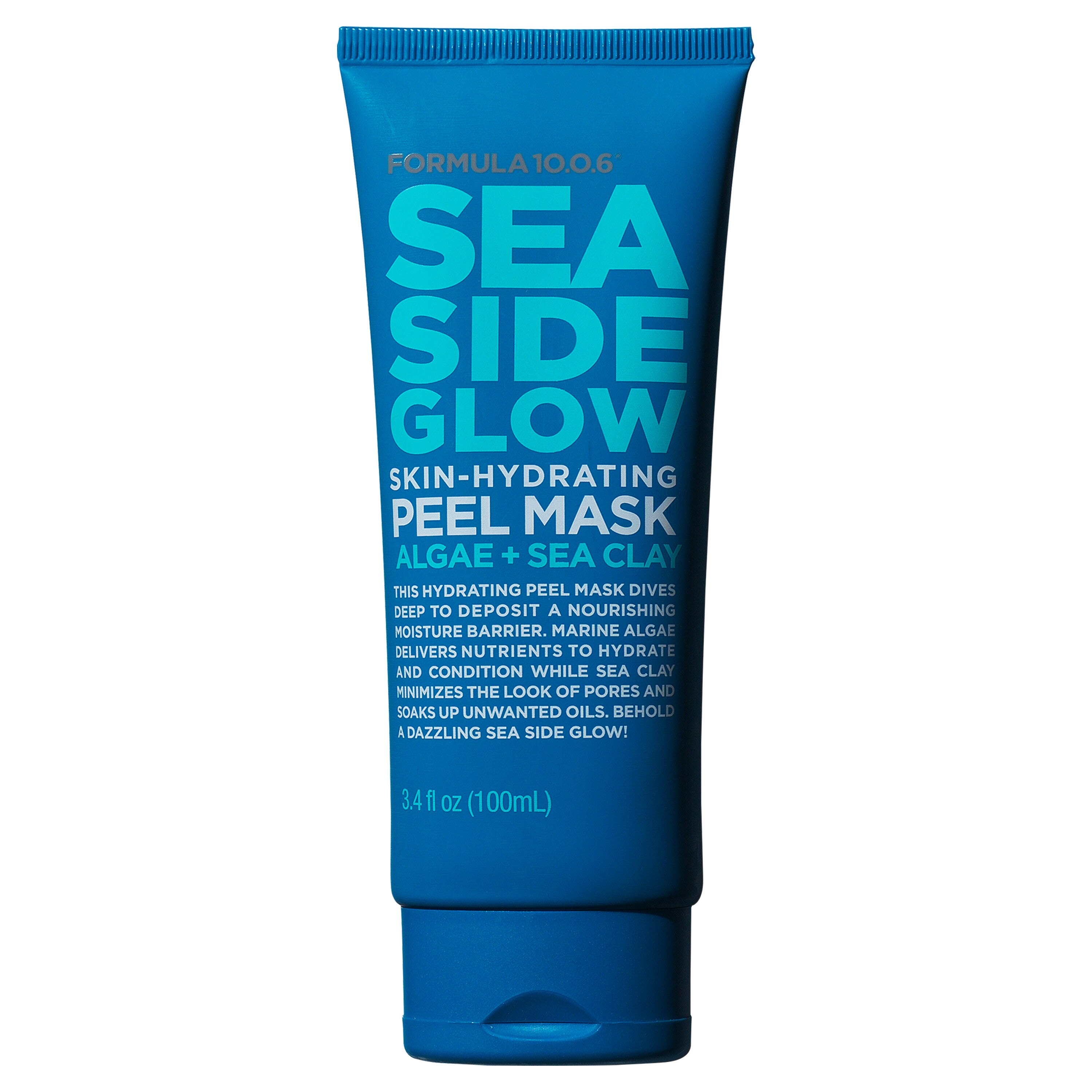 Formula 10.0.6 Sea Side Glow Skin Hydrating Peel Off Mask, 3.4 OZ