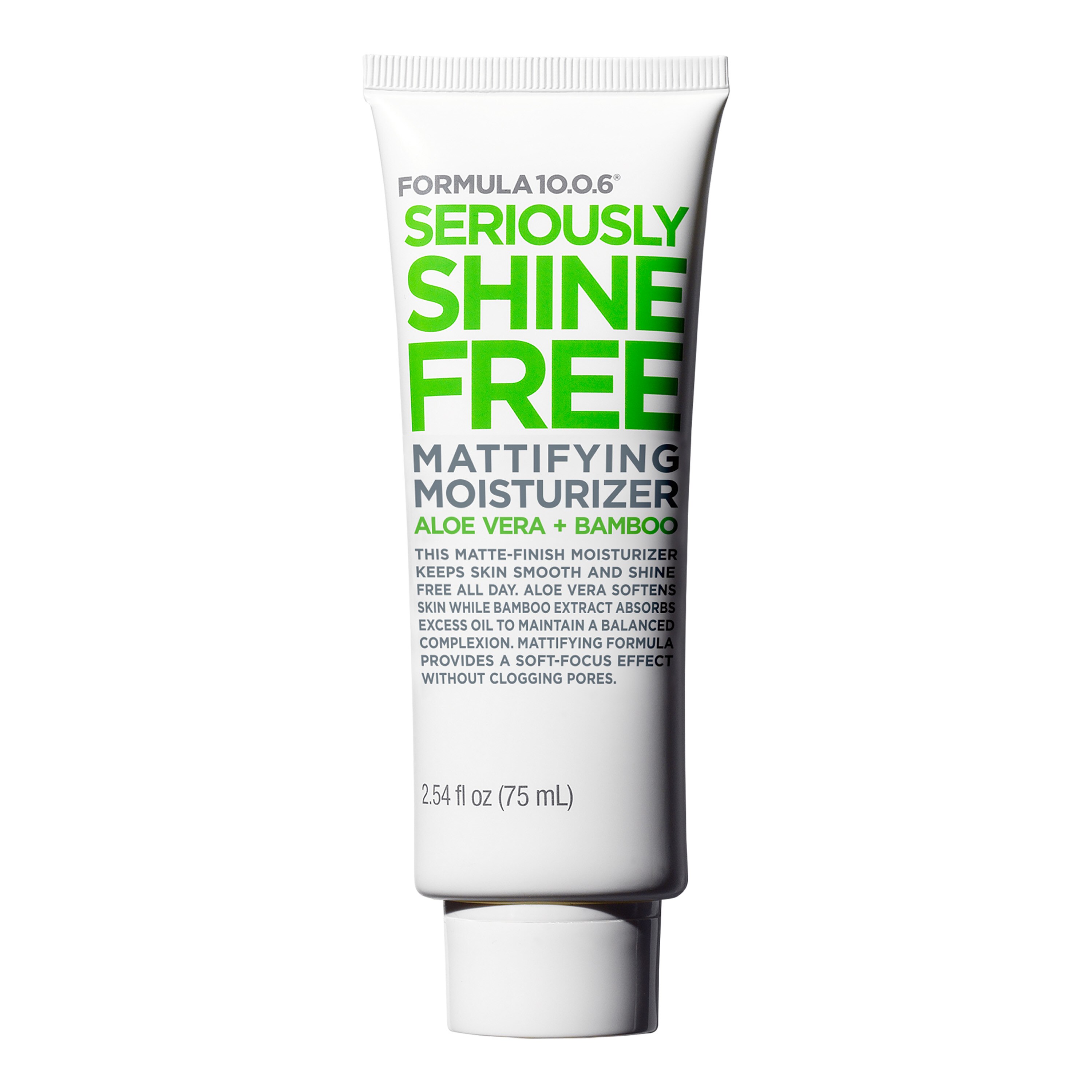 Formula 10.0.6 Seriously Shine Free Mattify Moisturizer, 2.54 OZ