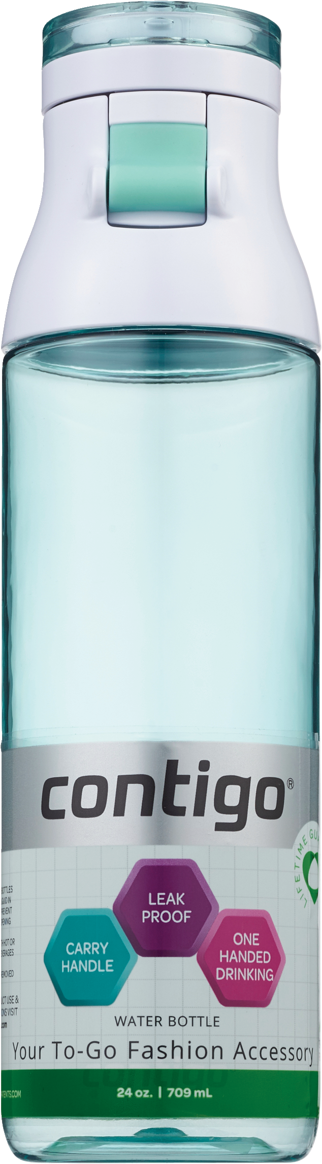 Contigo Water 24 OZ Bottle, Jade