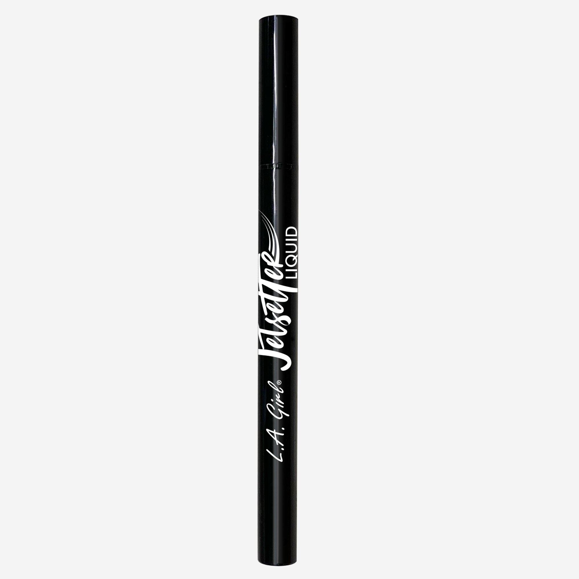 L.A. Girl Cosmetics Jetsetter Brush Tip Liquid Liner, Black