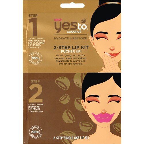 Yes To Coconut 2-Step Lip Kit