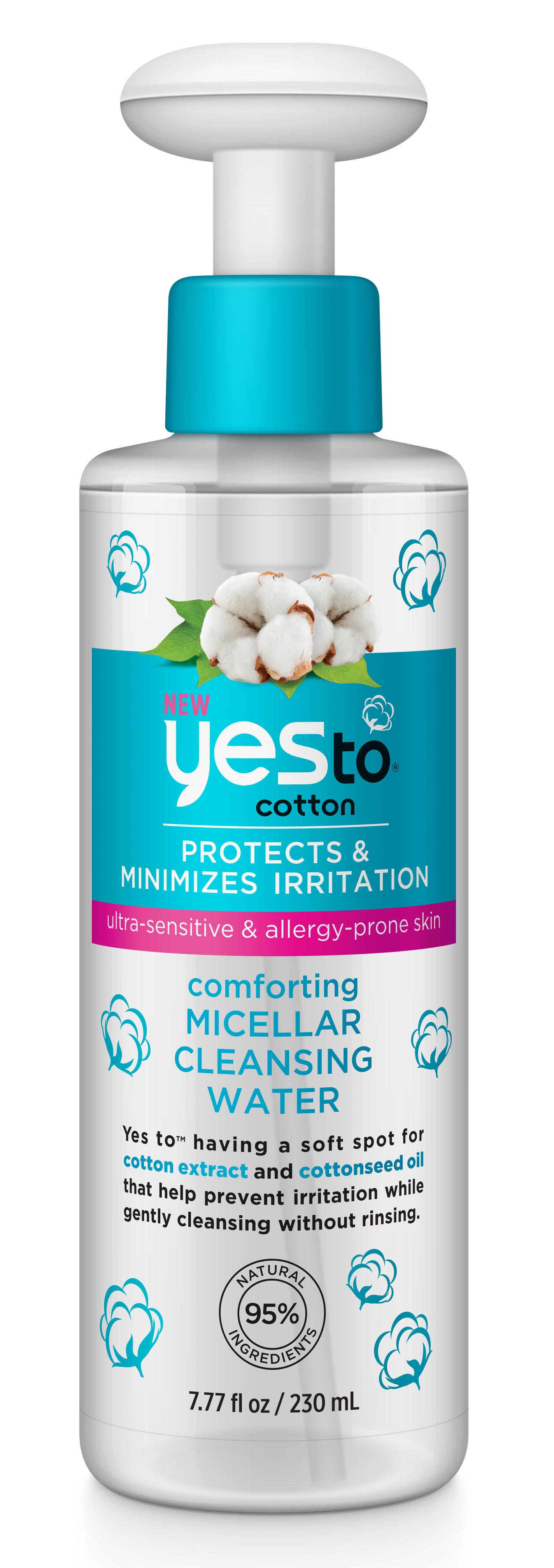 Yes To Cotton Micellar Cleansing Water, 8 OZ