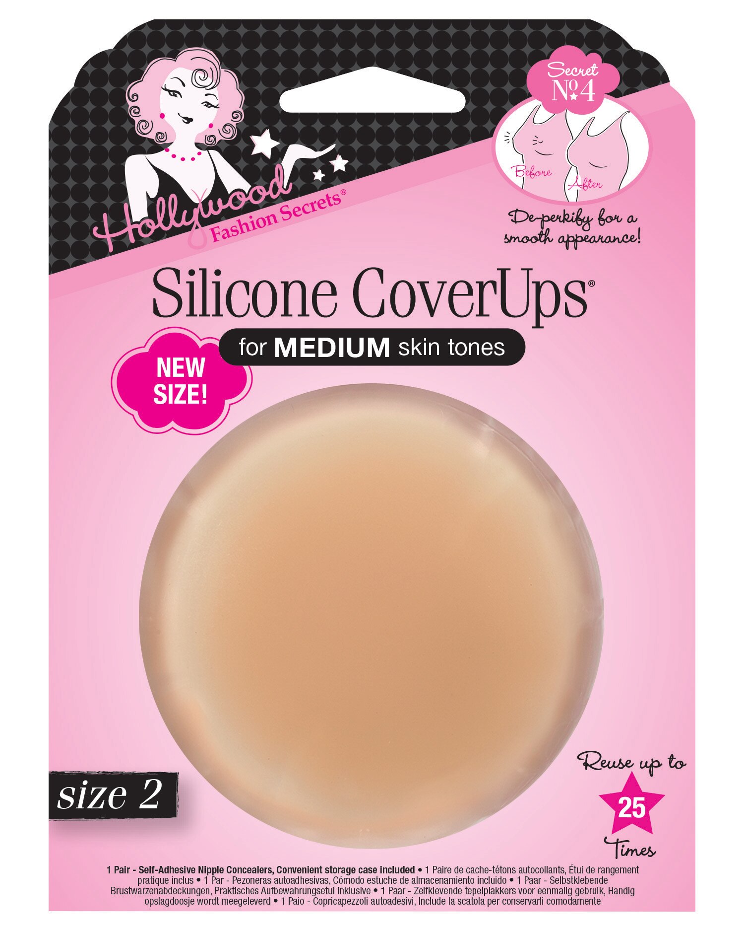 Hollywood Fashion Secrets Silicone CoverUps