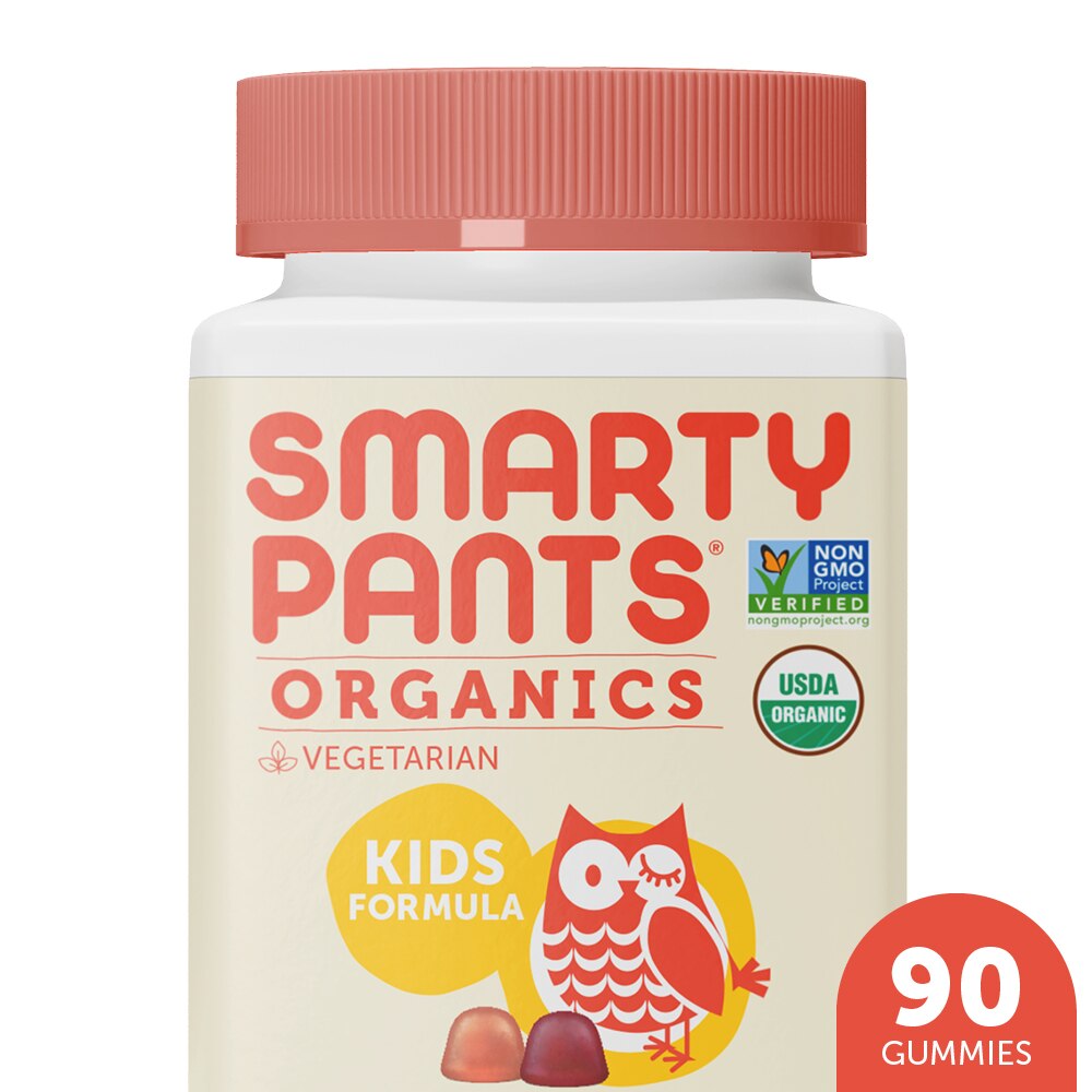 SmartyPants Organics Kids Immunity Gummies, 90 CT