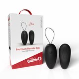 Screaming O Pleasure Products Premium Remote Egg, Black, thumbnail image 1 of 5