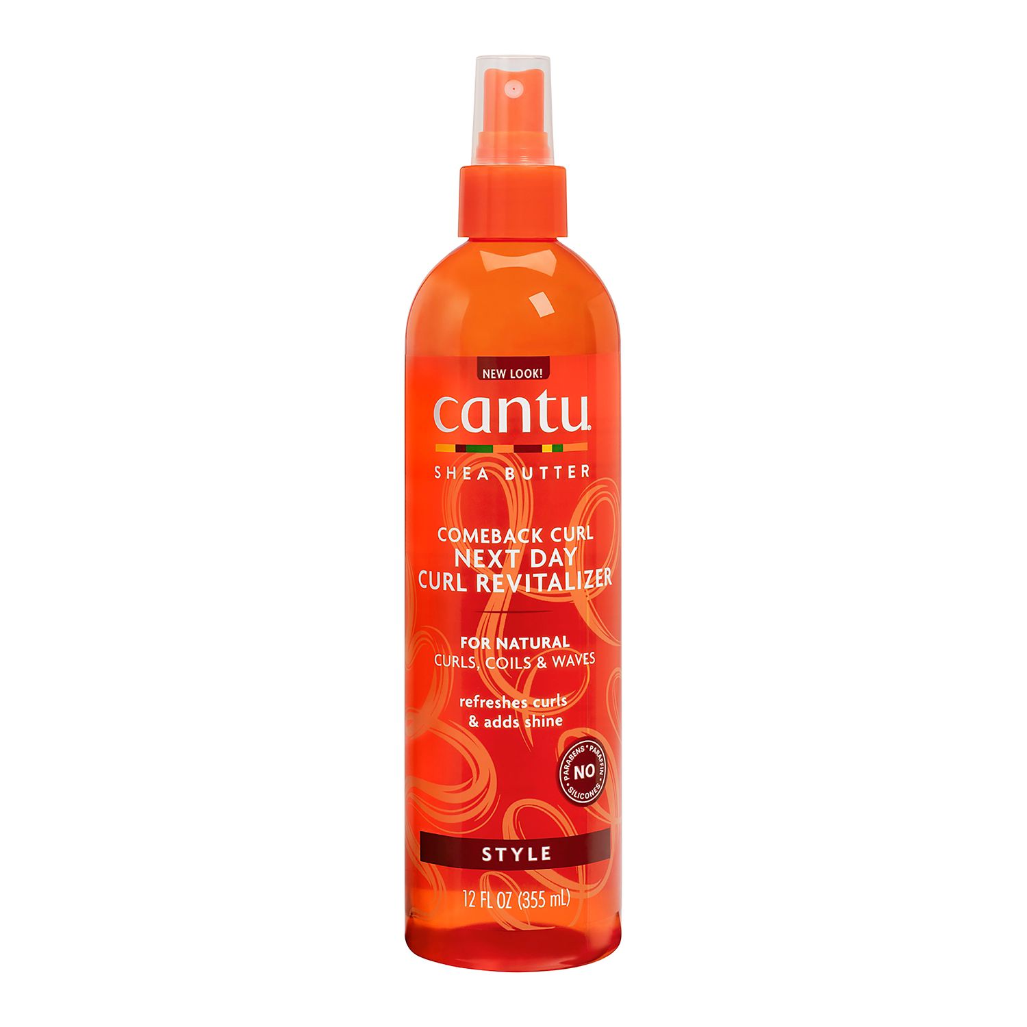 Cantu Shea Butter Comeback Curl Next Day Revitalizer, 12 OZ