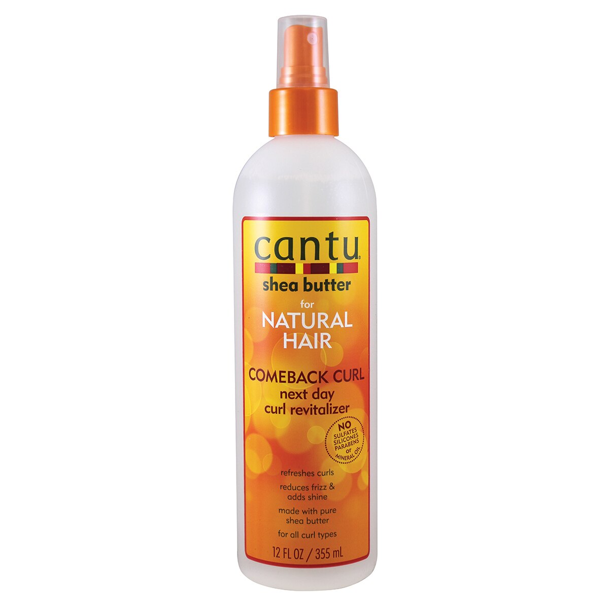 Cantu Shea Butter Comeback Curl Next Day Revitalizer, 12 OZ