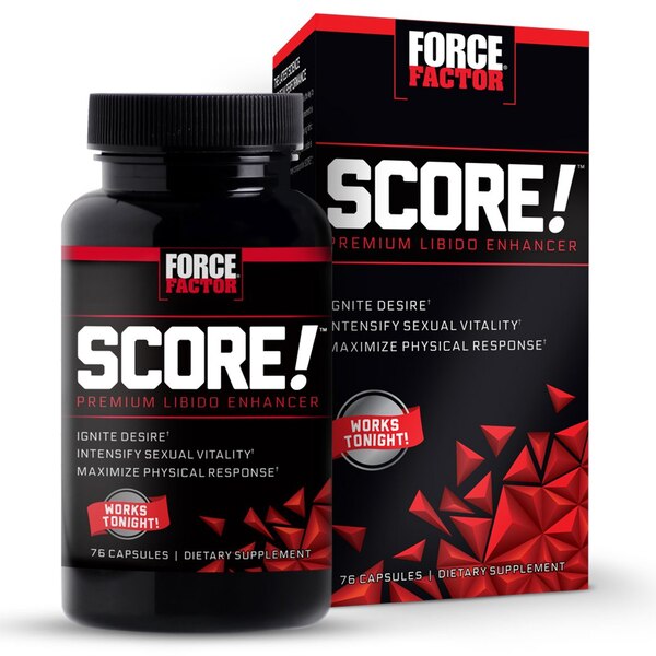 Force Factor SCORE! Premium Libido Enhancer, 76 CT