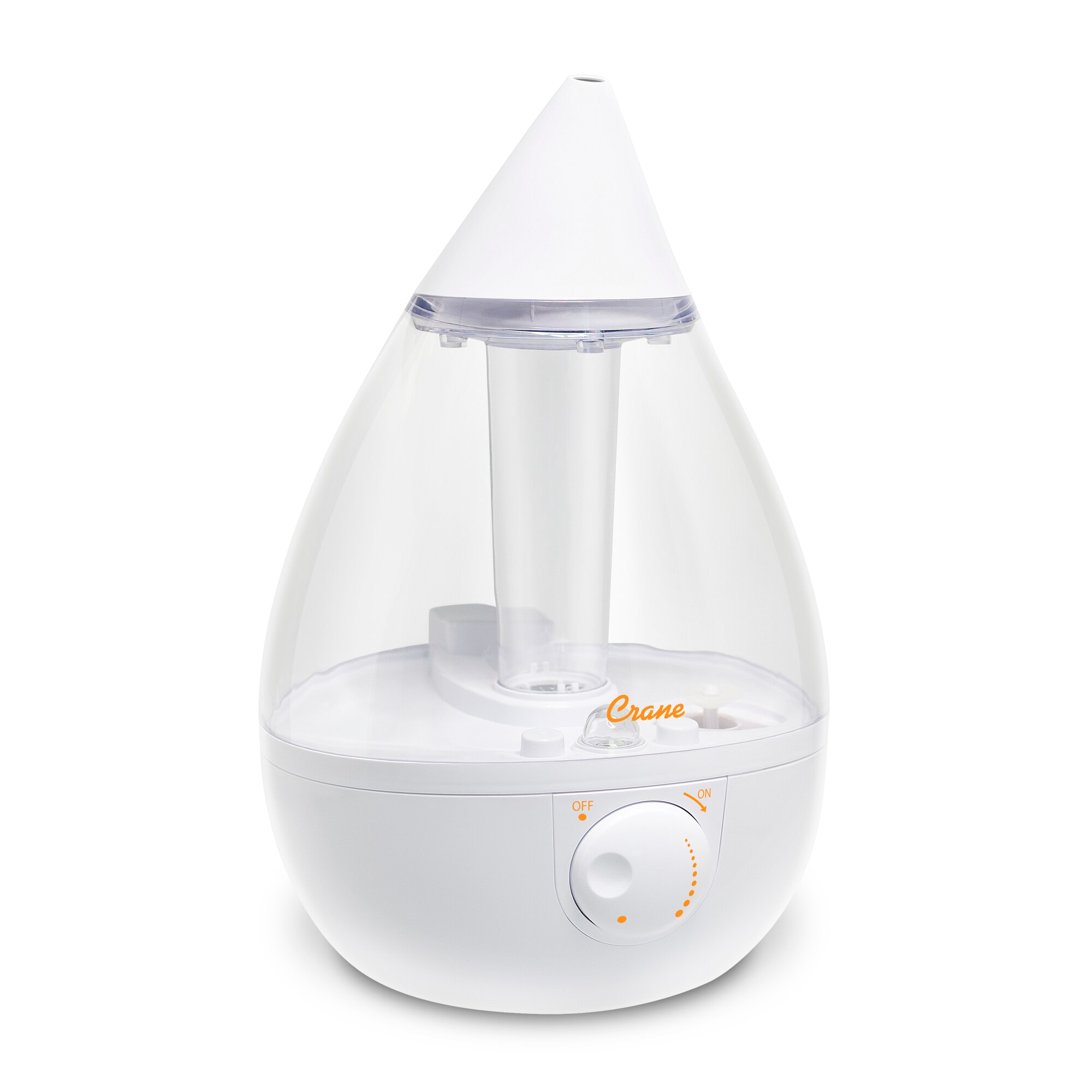 Crane Drop 1 Gallon Ultrasonic Cool Mist Humidifier