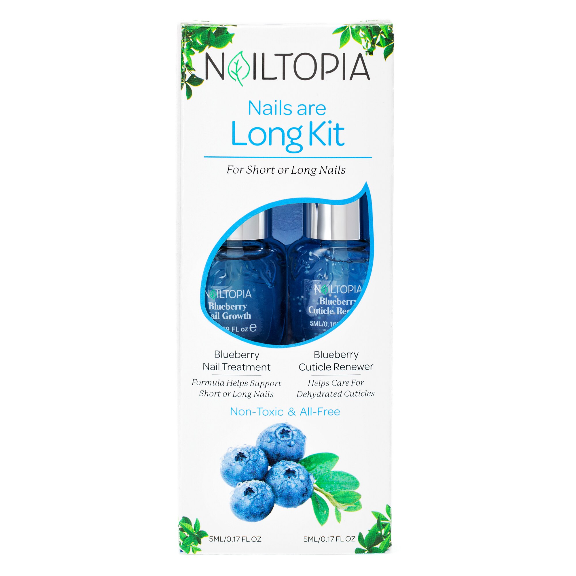 Nailtopia Blueberry Nails Are Longer Kit