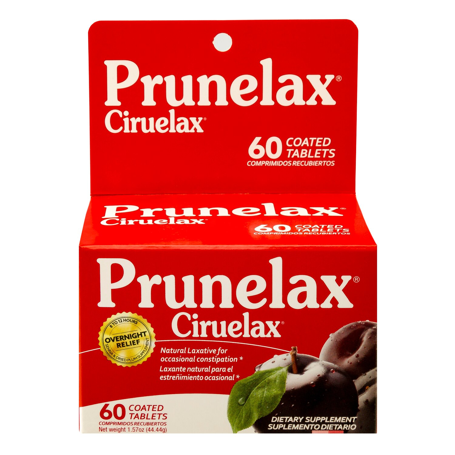 Prunelax Ciruelax Coated Tablets, 60CT