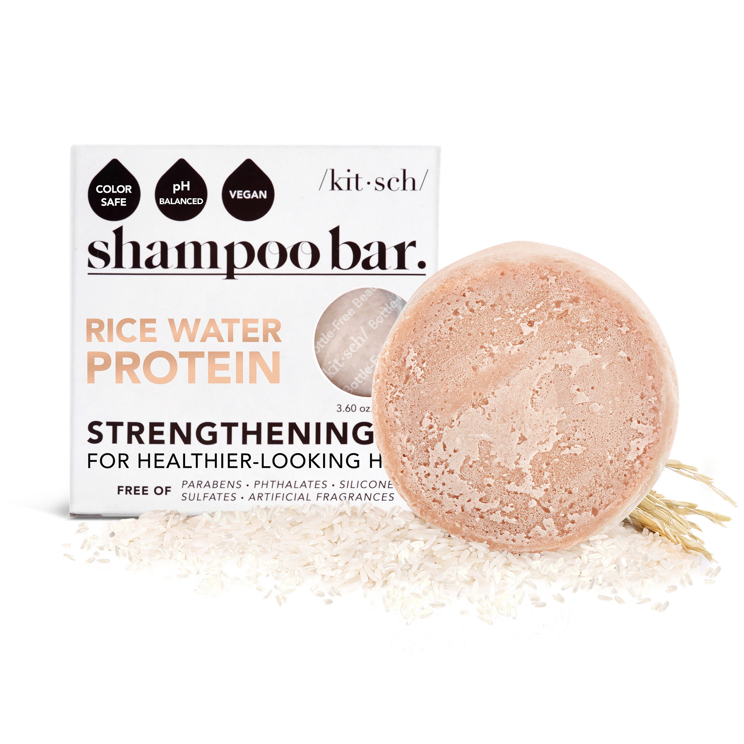 Kitsch Rice Water Protein Strengthening Shampoo Bar