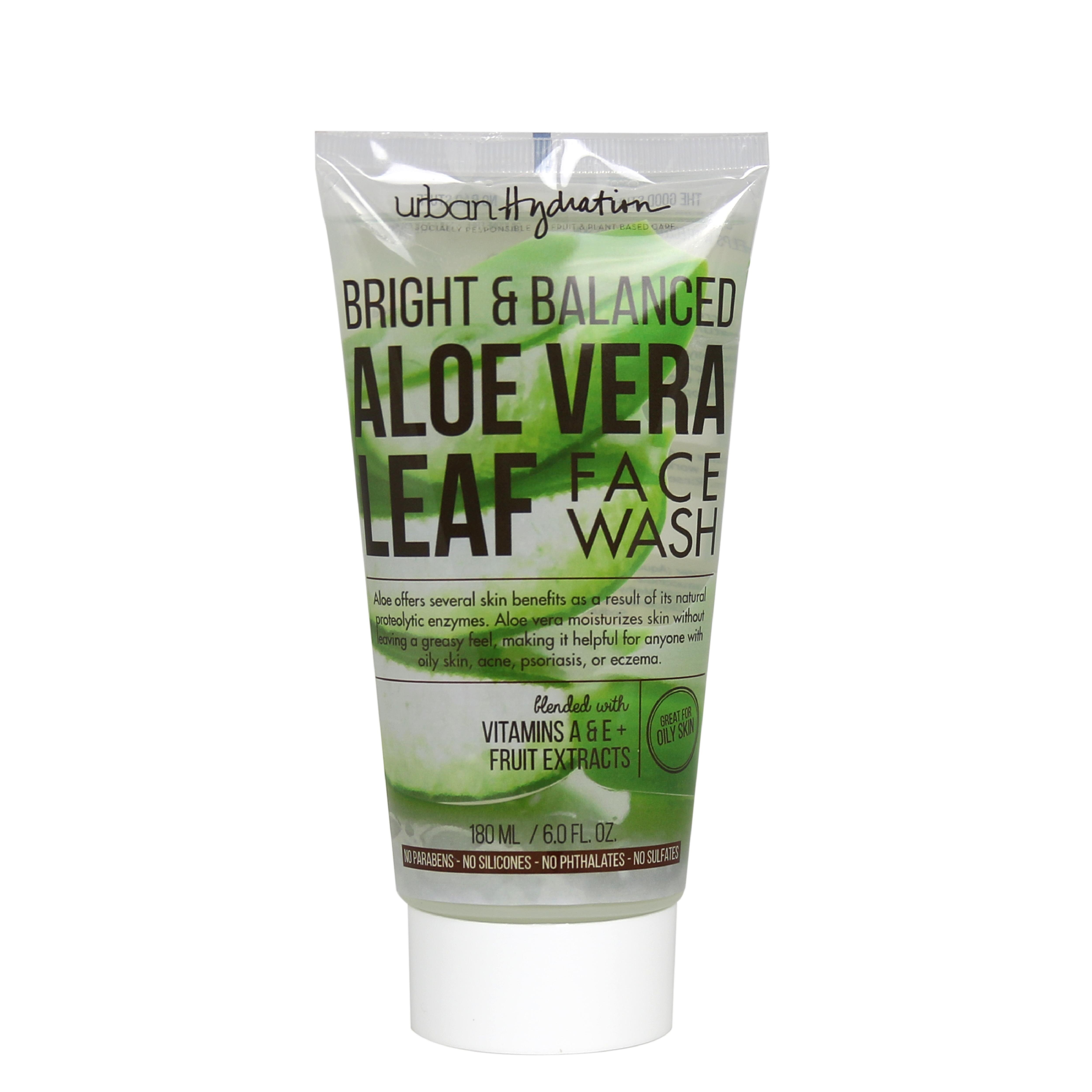 Urban Hydration Aloe Vera Face Wash, 6 OZ