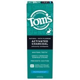 Tom's of Maine Activated Charcoal Anticavity Toothpaste, Peppermint, 4 OZ, thumbnail image 1 of 7