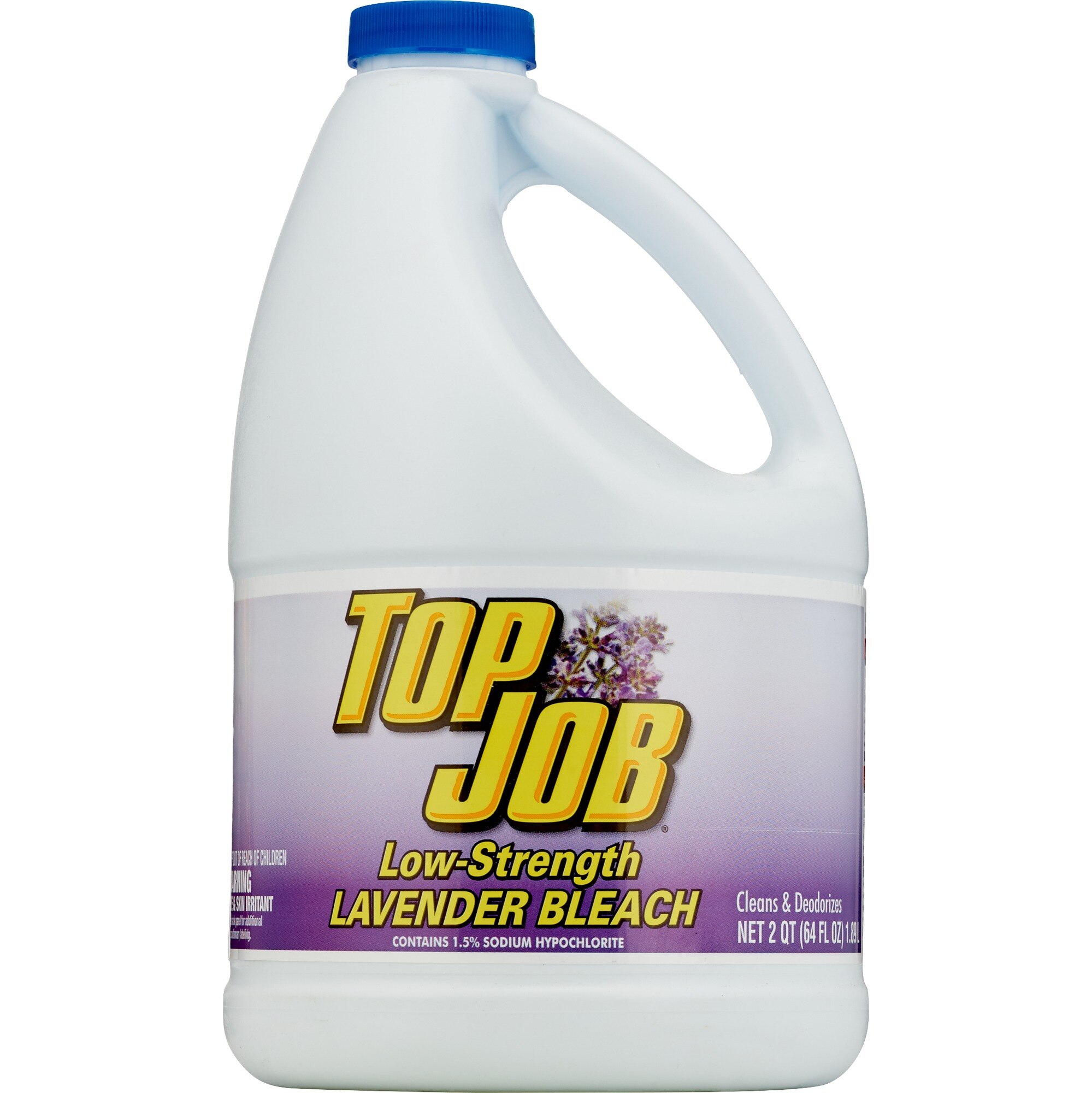 Top Job Bleach, Lavender, 64 OZ