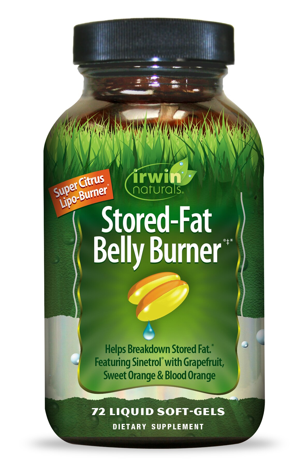 Irwin Naturals Stored-Fat Belly Burner, 72 CT