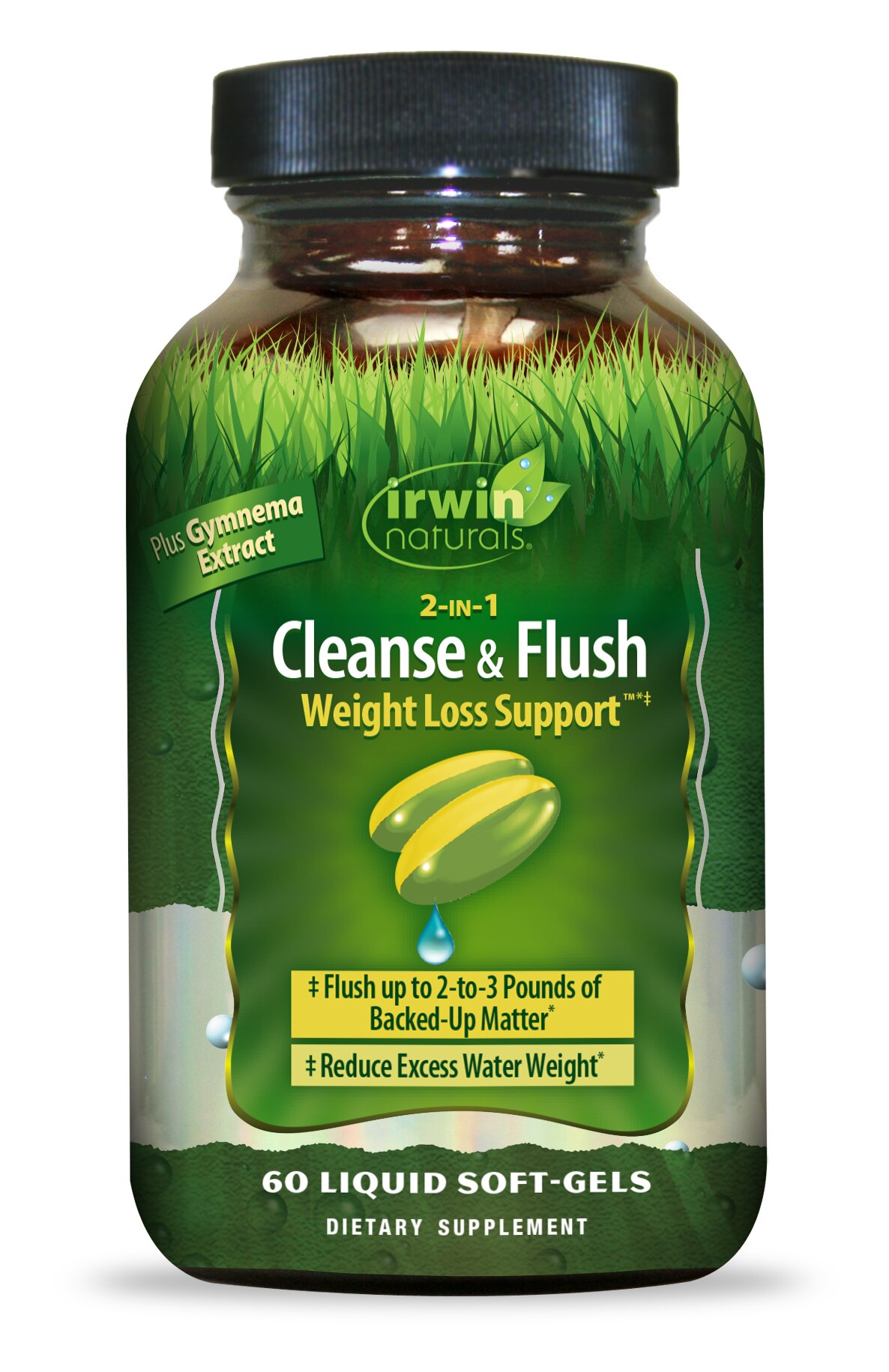 Irwin Naturals 2-in-1 Cleanse & Flush Weight Loss Support