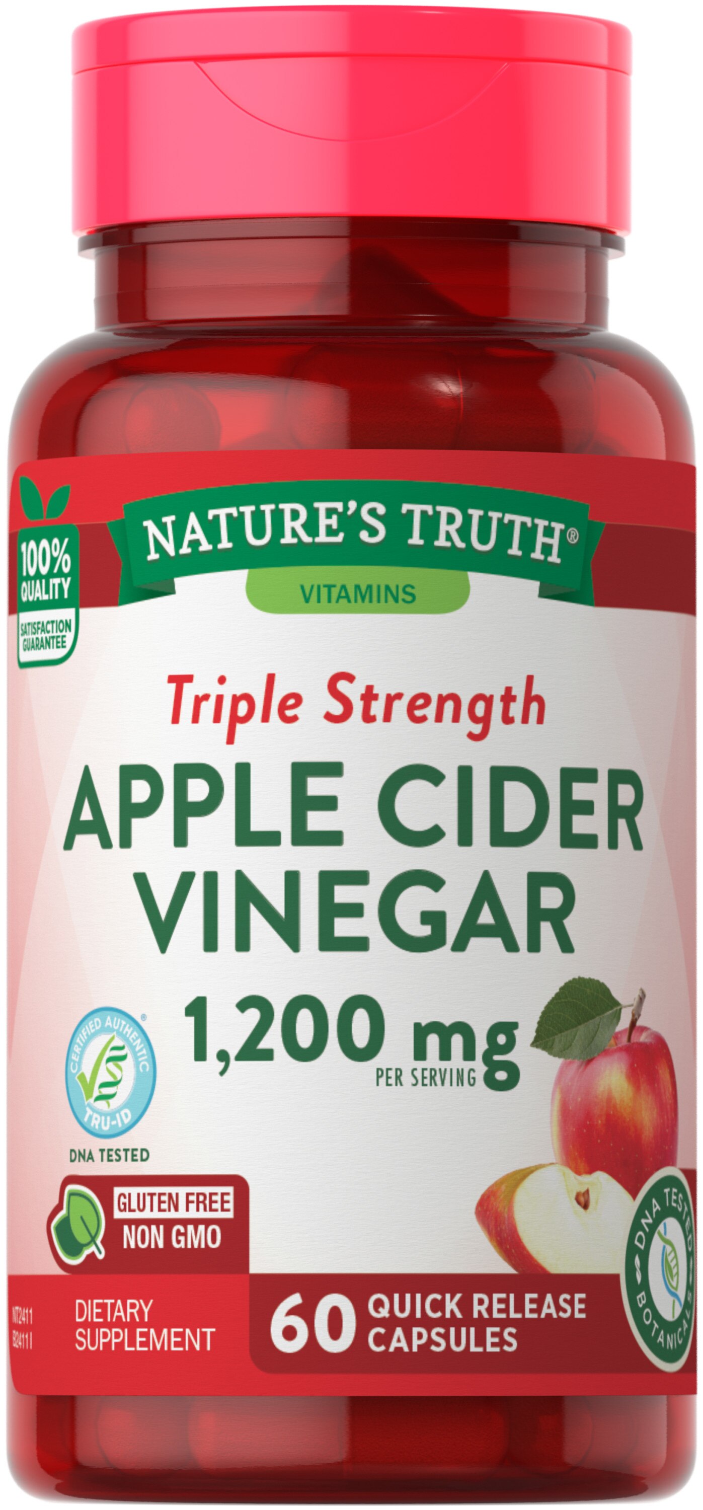 Nature's Truth Apple Cider Vinegar 1200 mg