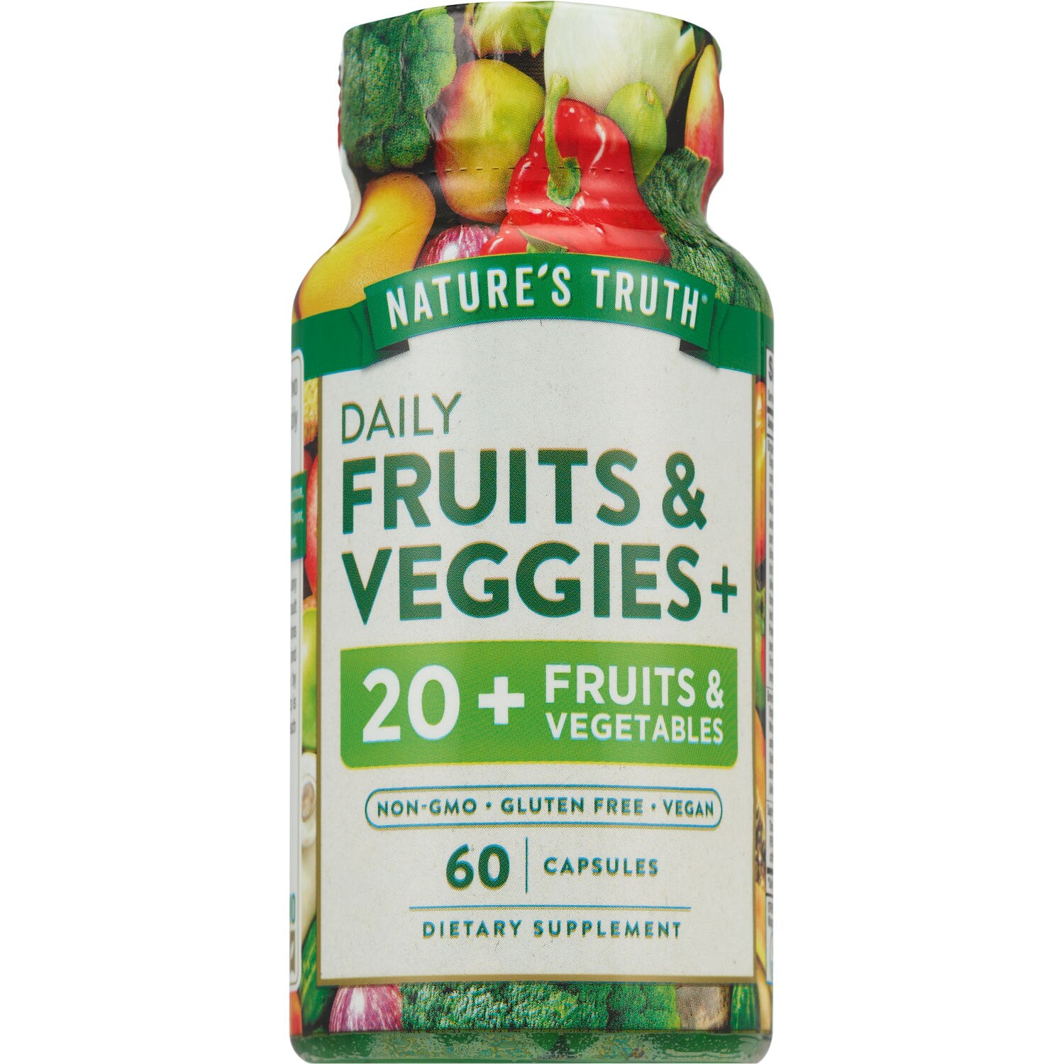 Nature's Truth Super Fruits & Veggies Capsules, 60 CT