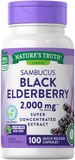 Nature's Truth Sambucus Black Elderberry, 1000 MG, thumbnail image 1 of 4