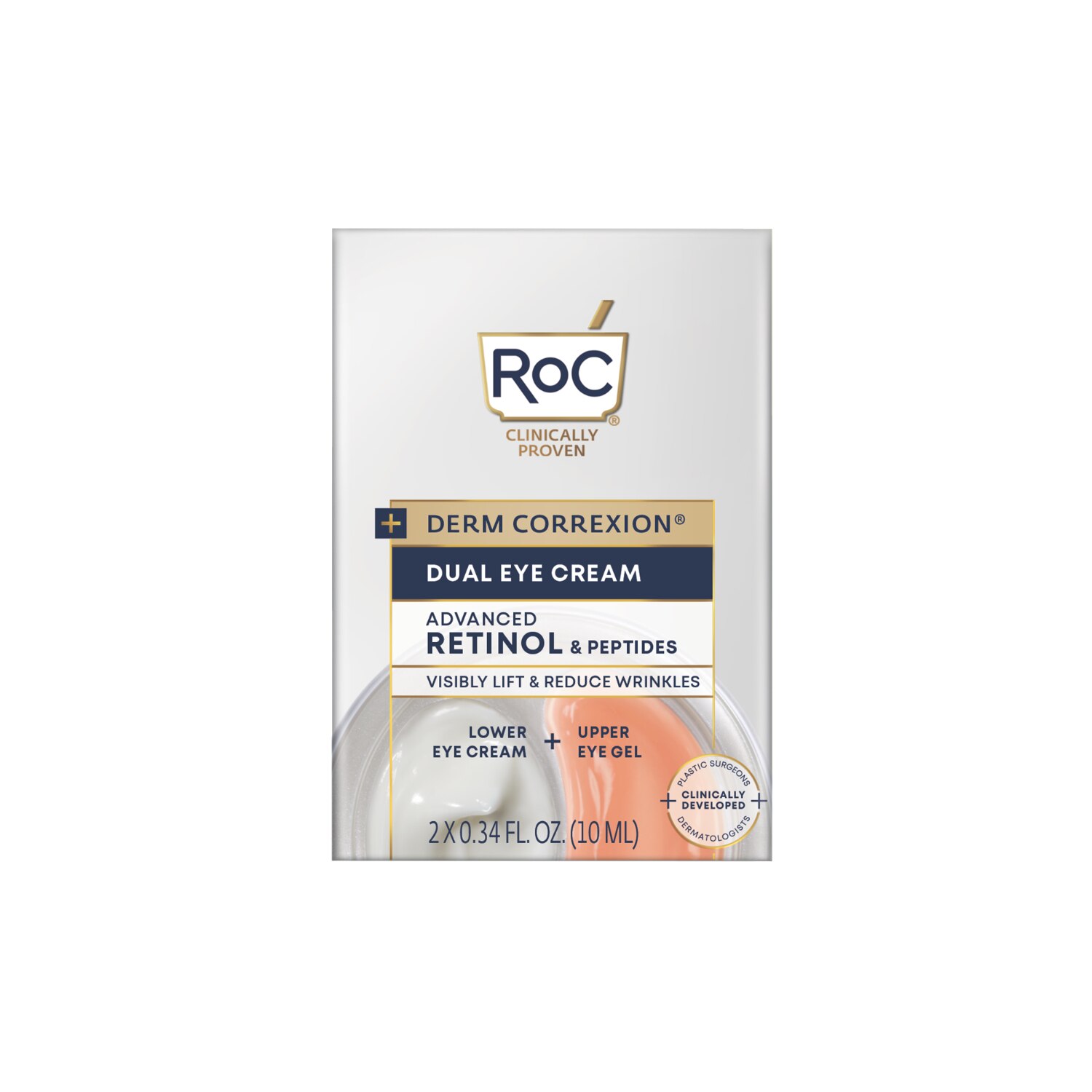 RoC Derm Correxion Dual Eye Cream, .68 oz