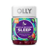 OLLY Muscle Recovery Sleep Gummies, Berry, 40CT, thumbnail image 1 of 6