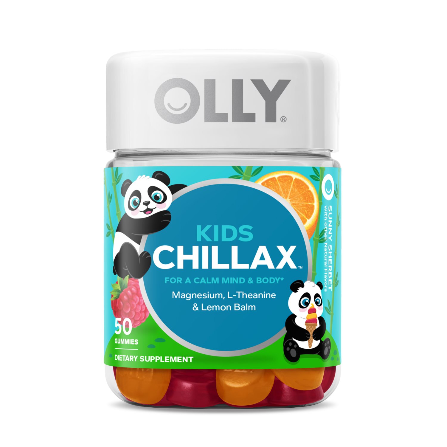 OLLY Kids Chillax Gummies, 50 CT