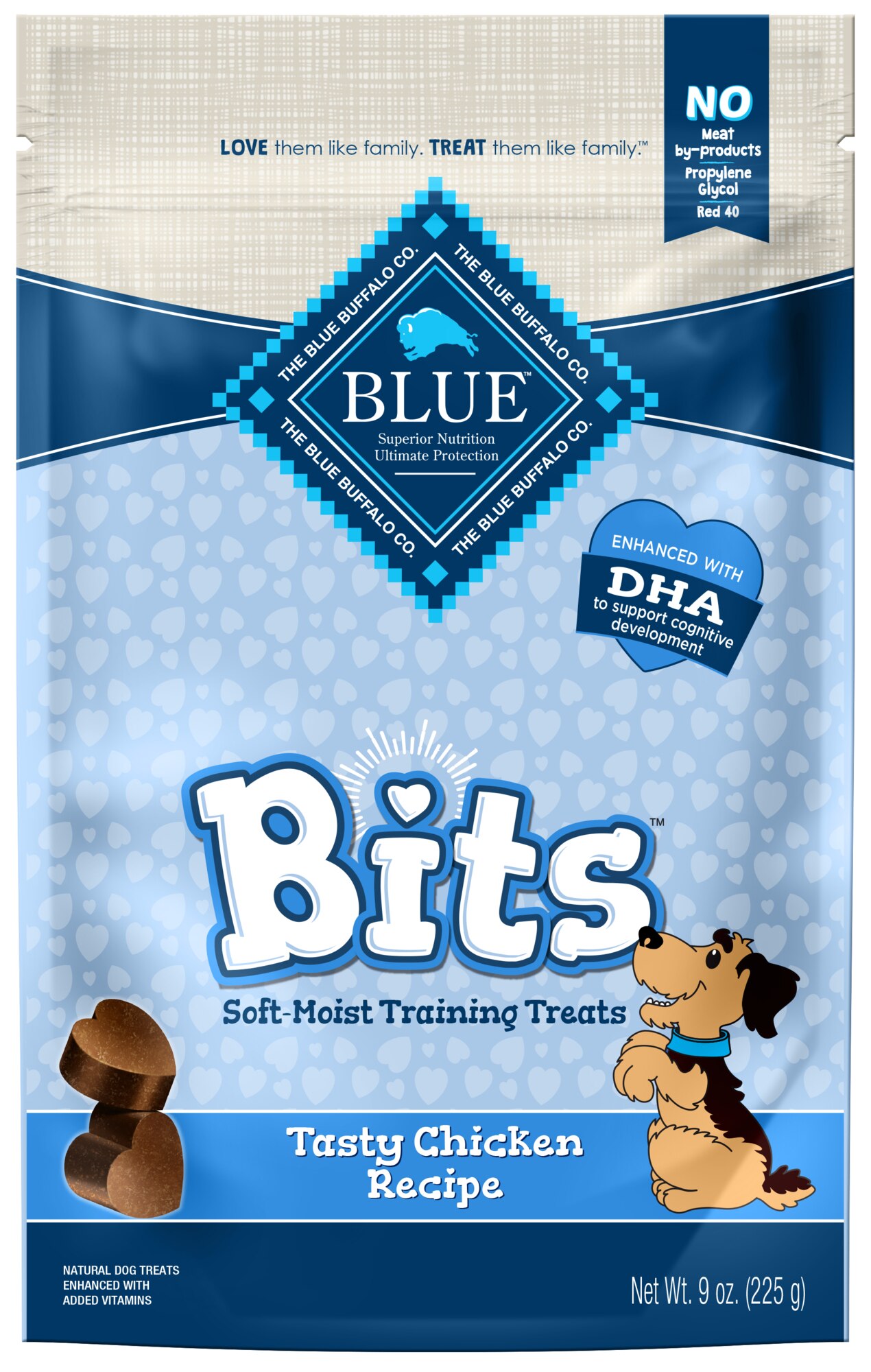 Blue Buffalo BLUE Bits Natural Soft-Moist Training Dog Treats