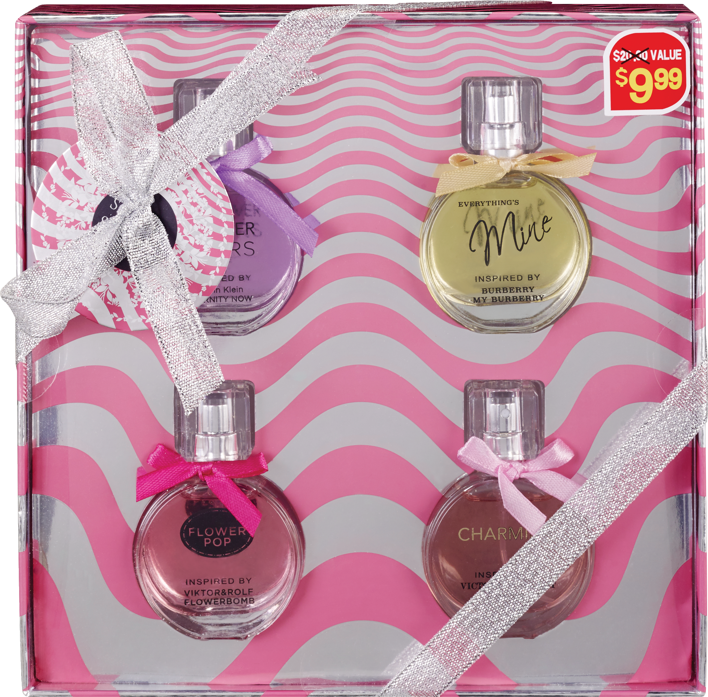 Secret Scents LOVE Eau De Parfum Gift Set, 4CT