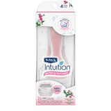 Schick Intuition Fresh Gardenia Women's Razor Handle + 2 Refill Razor Blades, thumbnail image 1 of 2