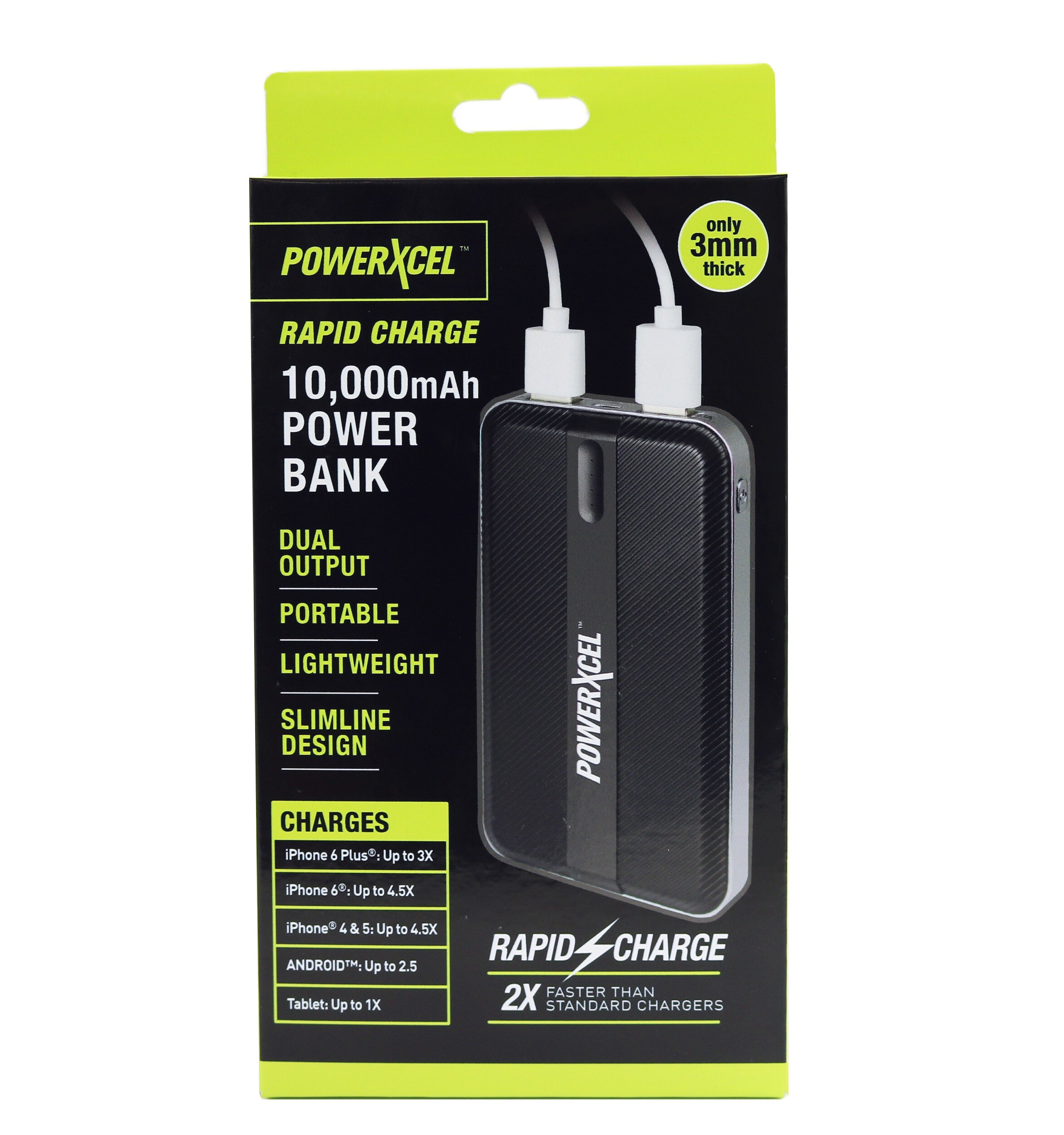 PowerXcel Powerbank Black