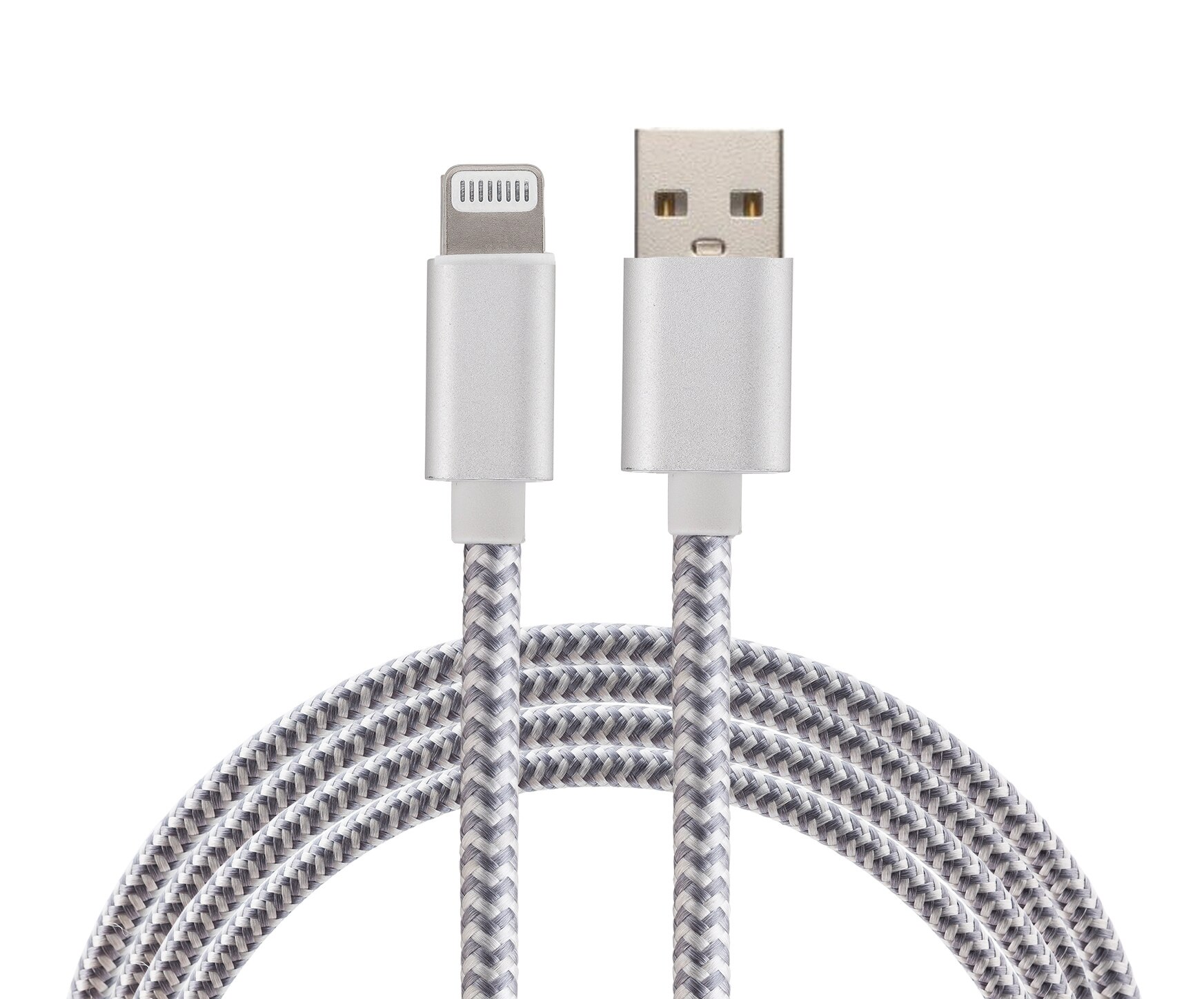 PowerXcel Rapid Charge 10 FT Braided Lightning Cable