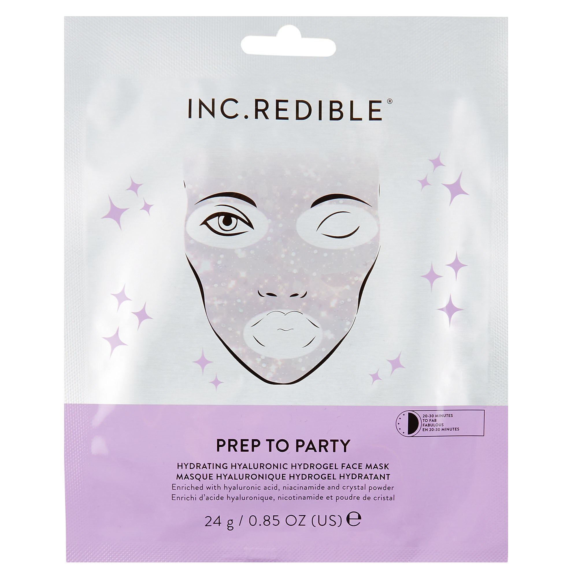 INC.redible Prep To Party Hydrating Face Mask