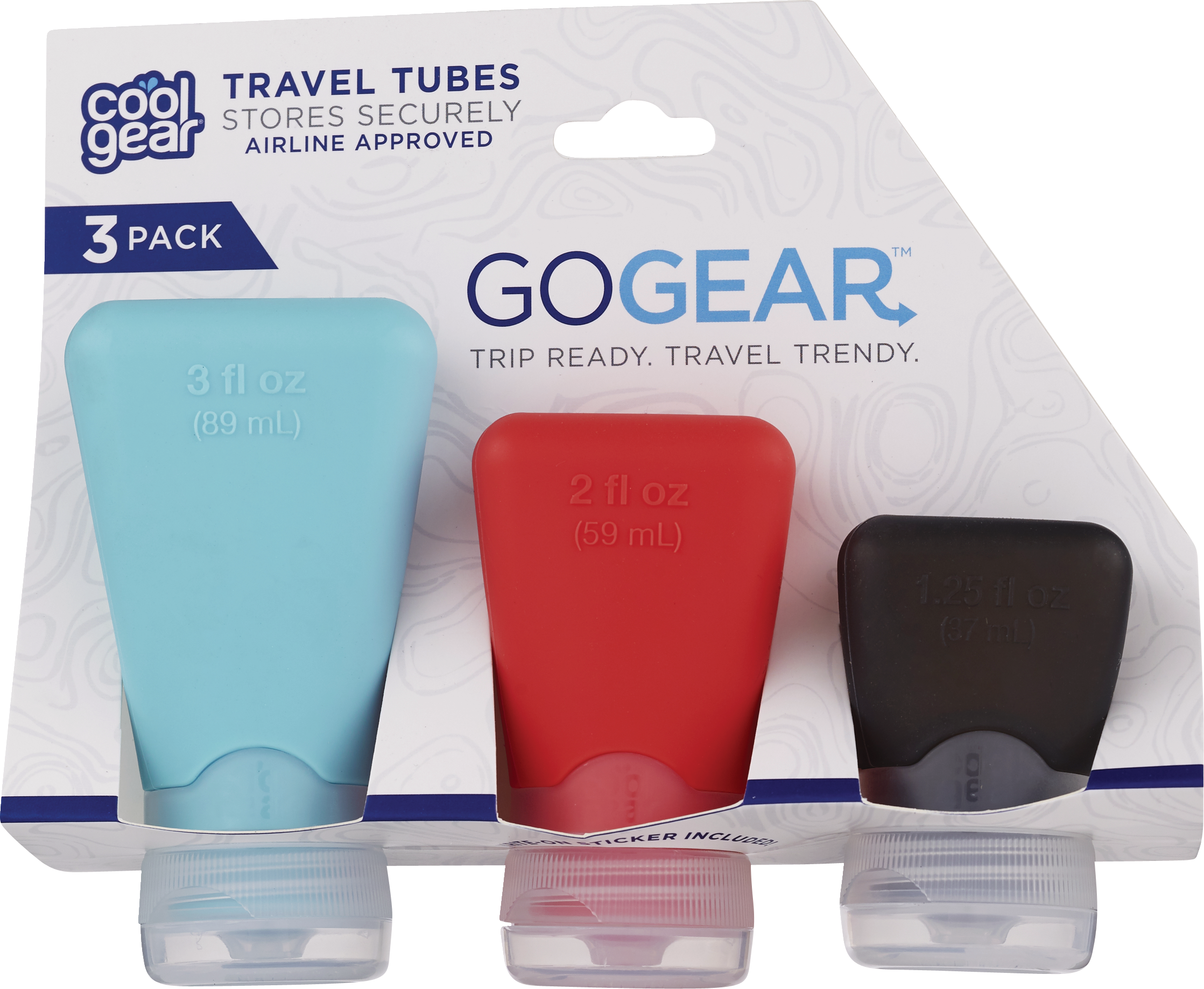 Cool Gear Go Gear Travel Tubes