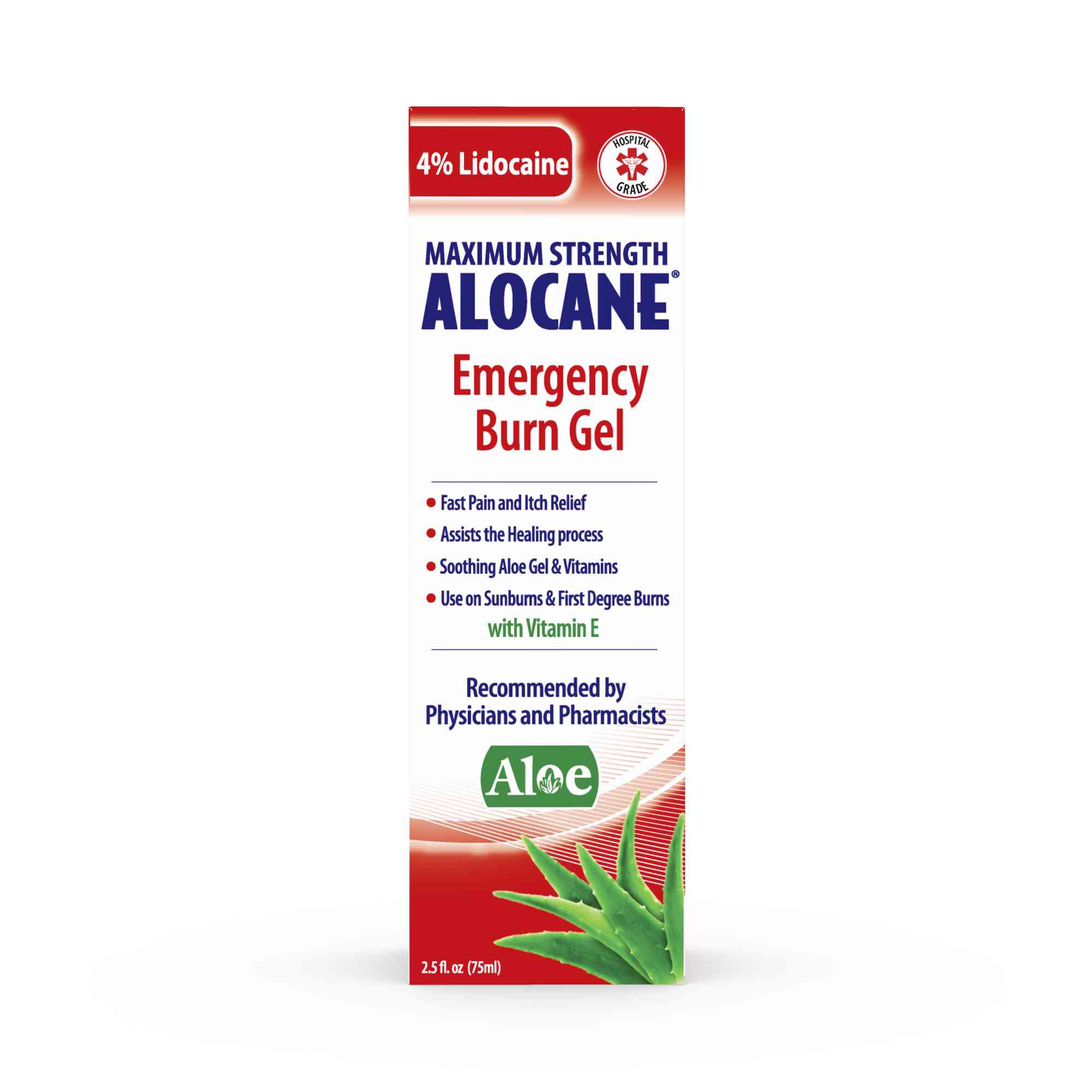 Alocane Maximum Strength Emergency Room Burn Gel