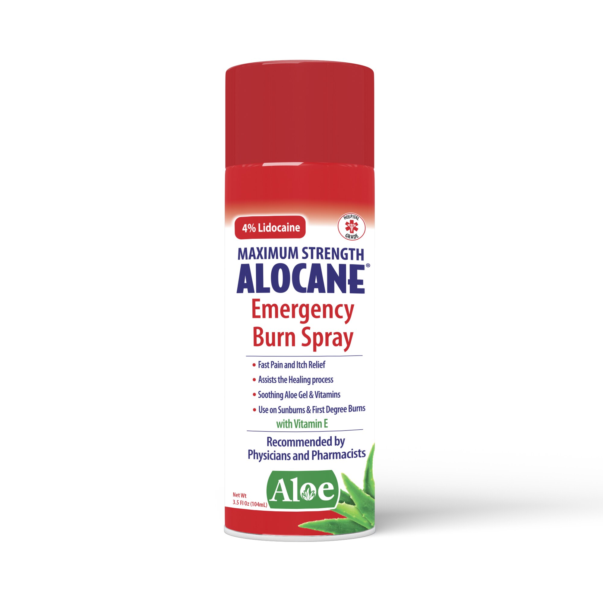 Alocane Maximum Strength Emergency Room Burn Spray