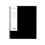 Blue Sky Notebook 8.5 in x 11 in, Black, thumbnail image 1 of 3