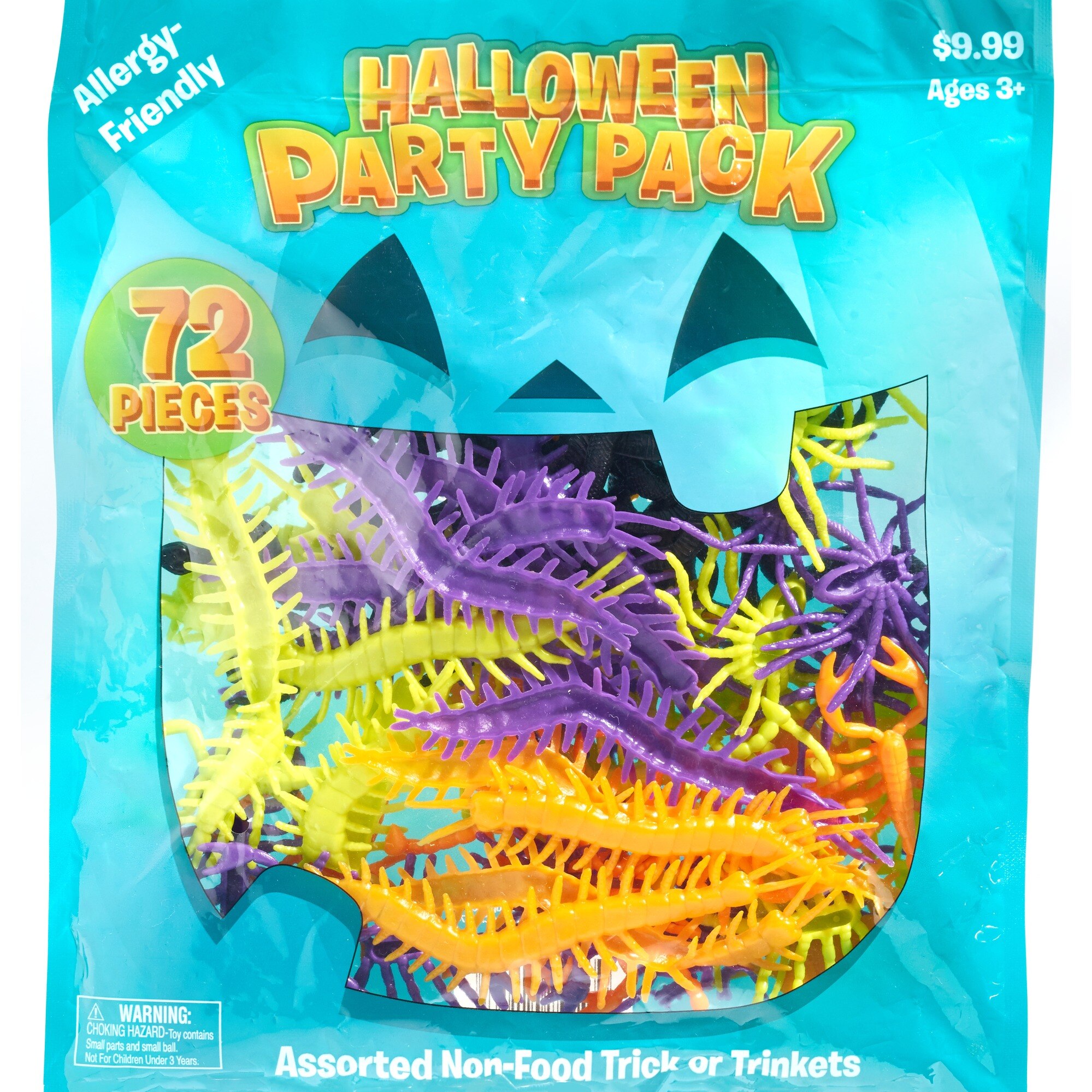 Spooky Village Halloween Bugs Party Pack, 72 ct