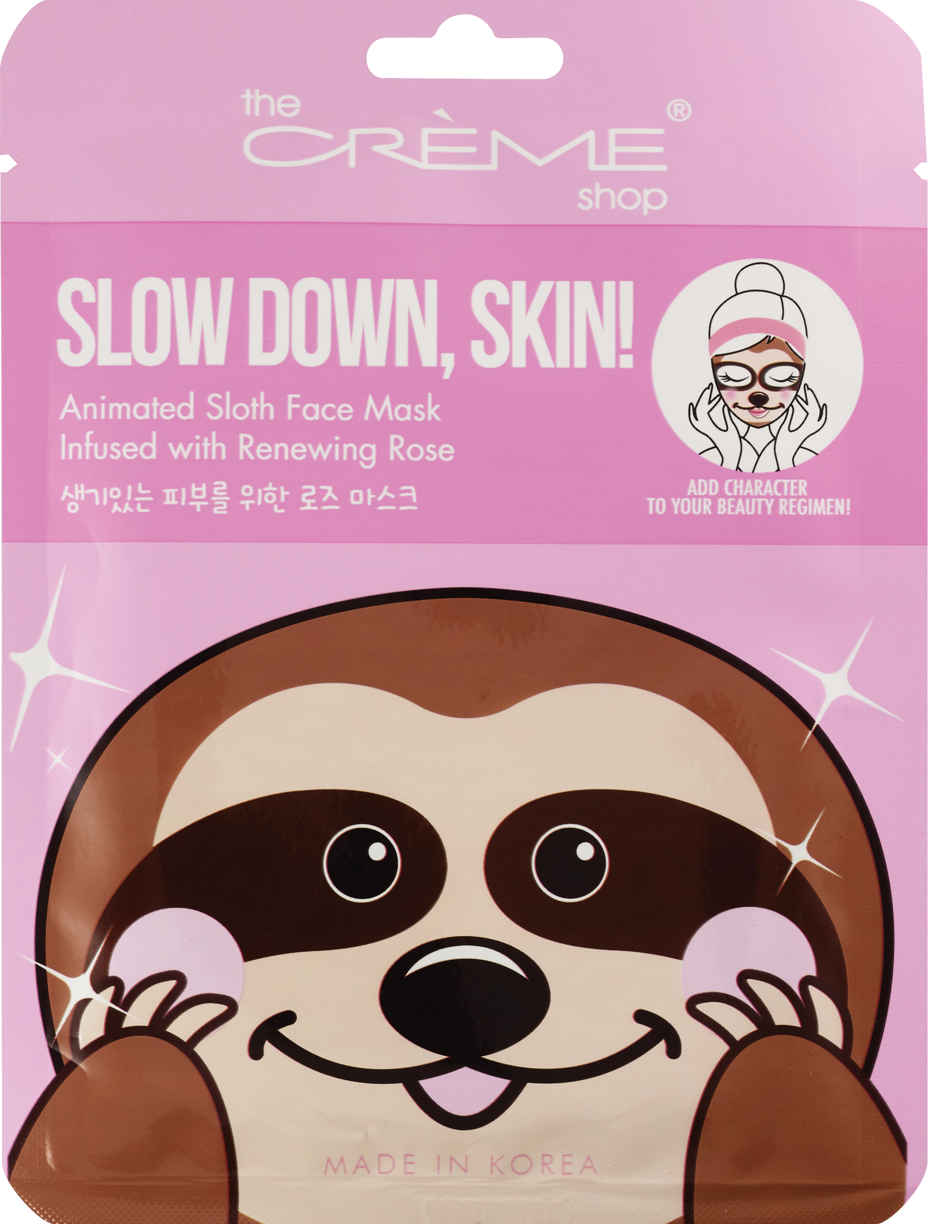 The Creme Shop  Animated Animal Face Mask