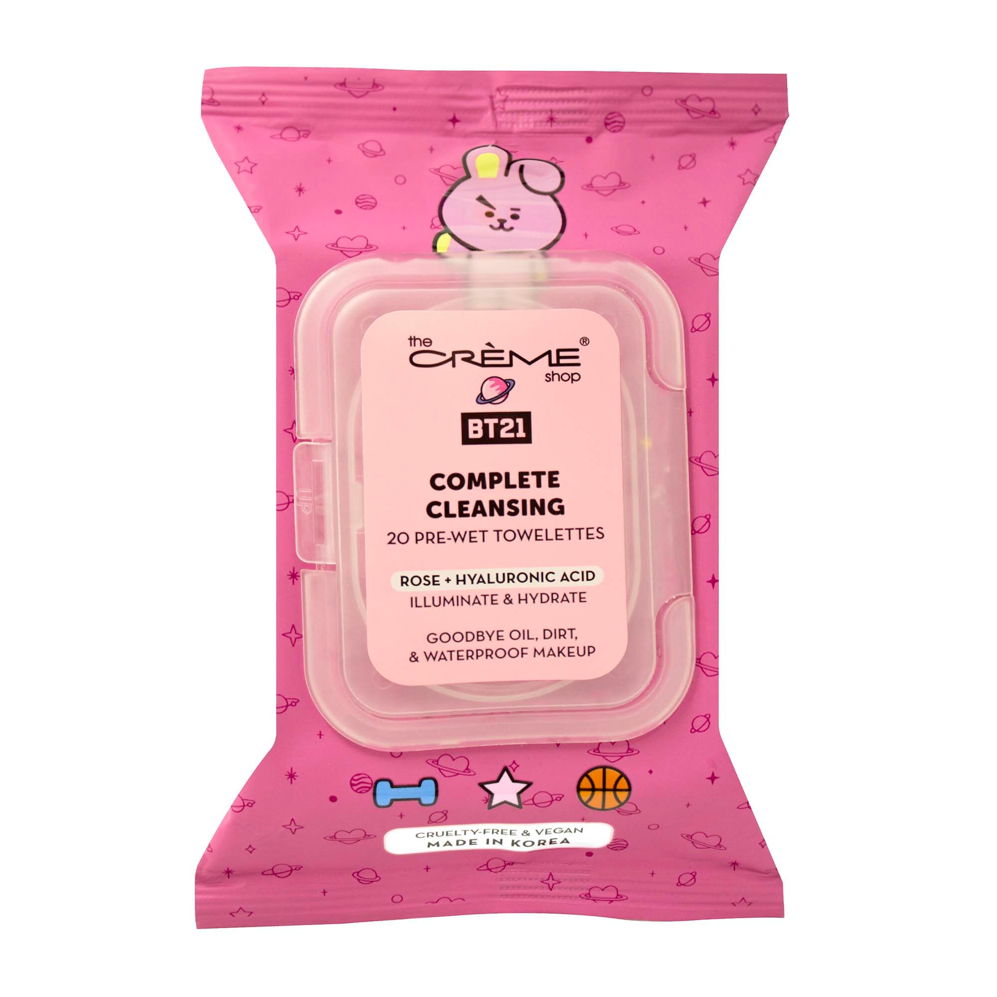 The Creme Shop x BT21 Complete Cleansing Towelettes, 20CT