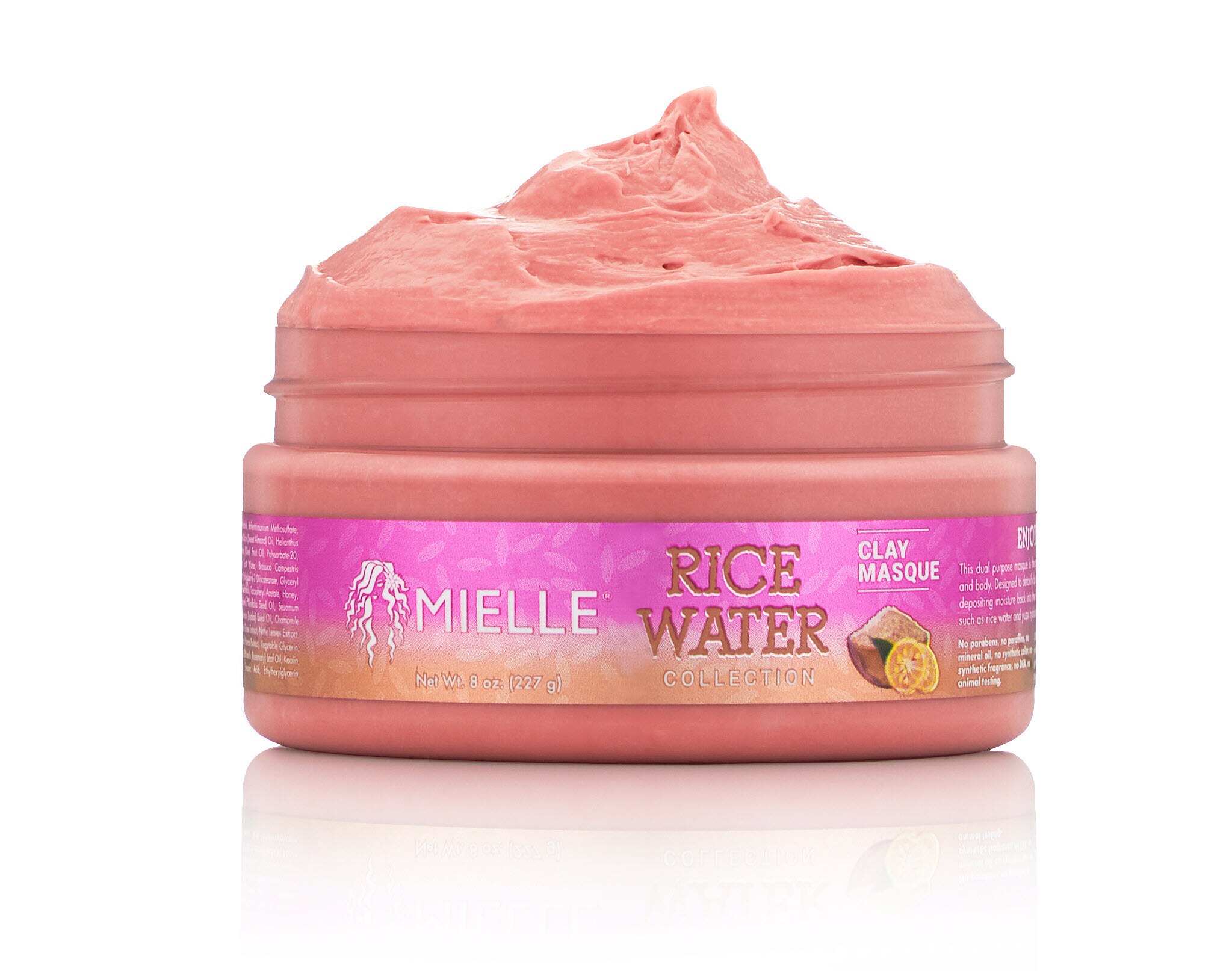 Mielle Rice Water Clay Masque, 8 OZ